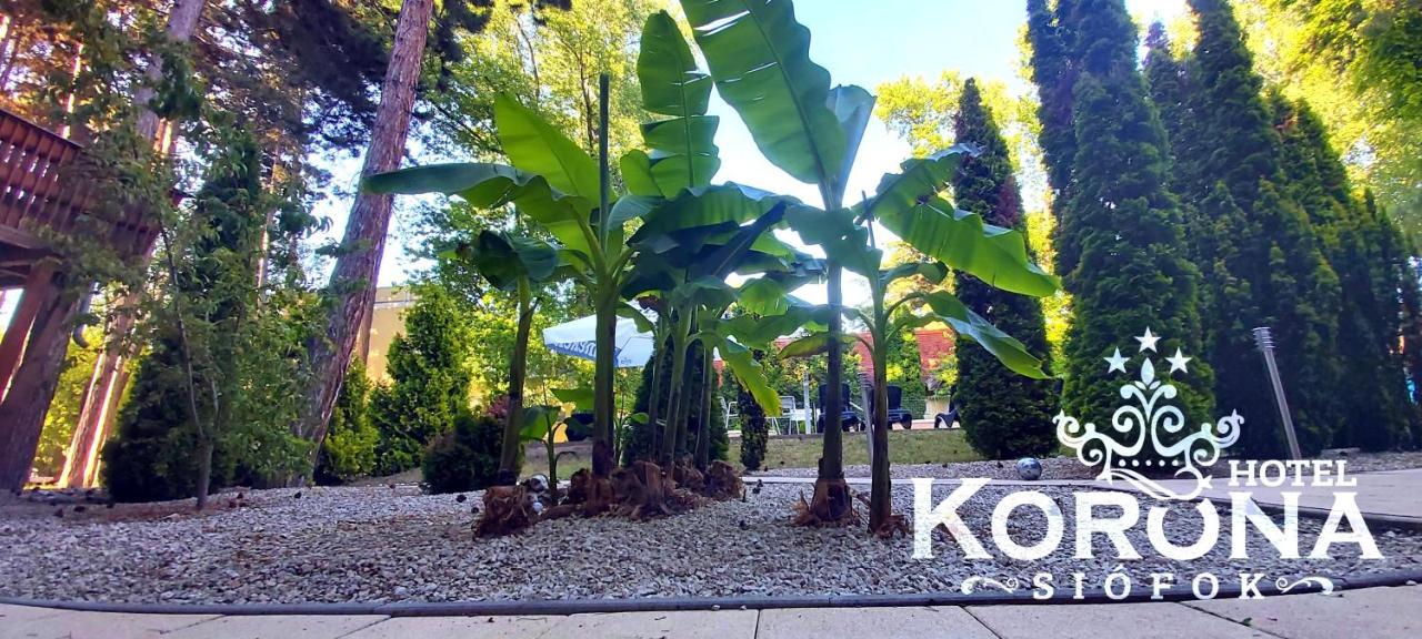 Hotel Korona Siofok Bagian luar foto